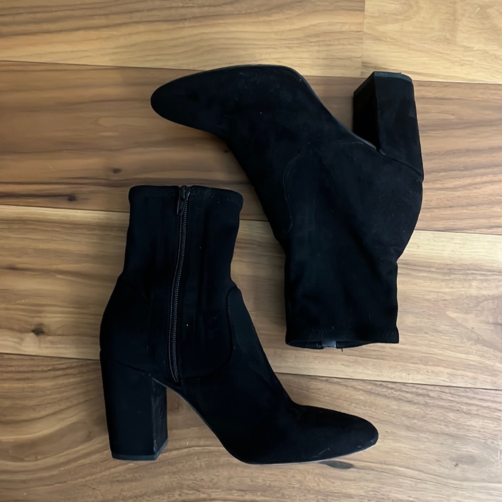 LAST CHANCE - Rebecca Minkoff Suede Sock Boots